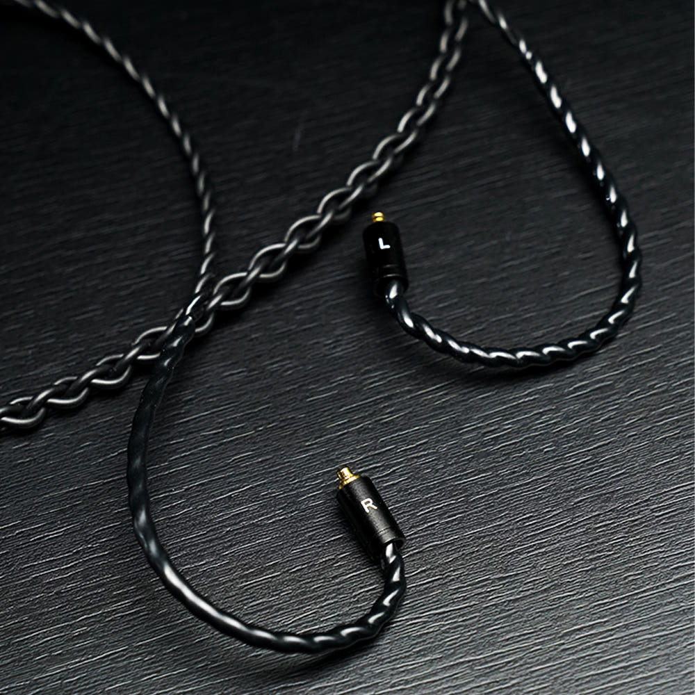 Pure Black LITE Graphene CVD IEM Cable