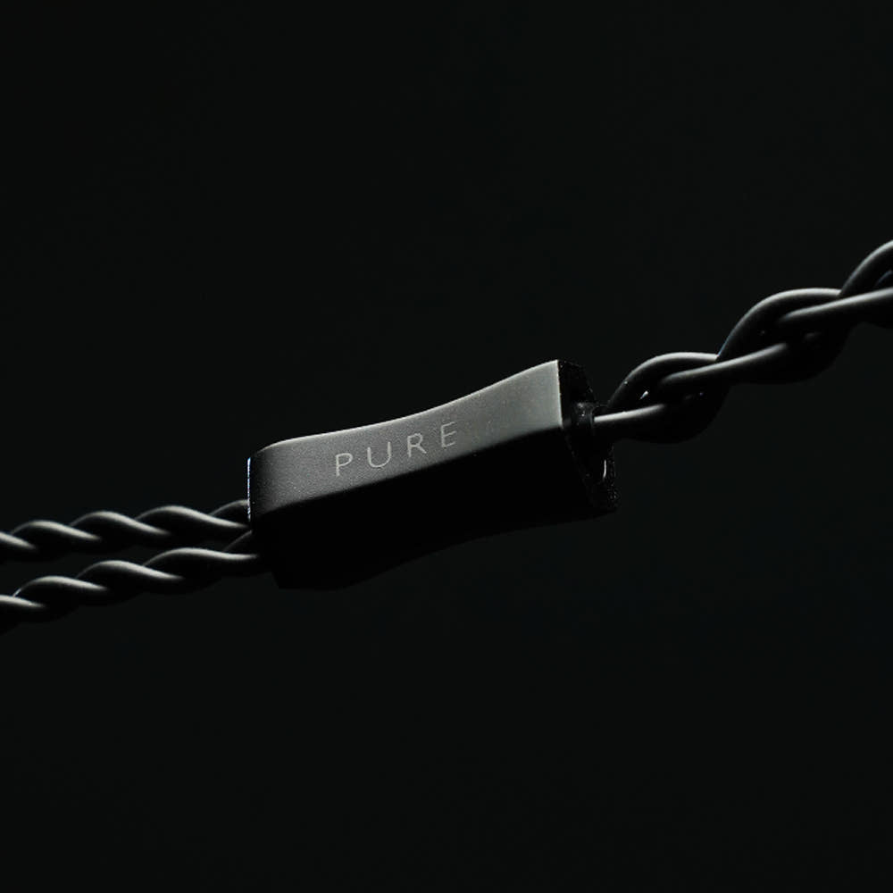 Pure Black LITE Graphene CVD IEM Cable